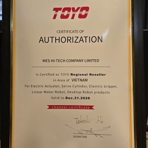 MES HI-TECH – Đại Lý Chính Thức Toyo Robotics Tại Việt Nam | Electric Actuator & Robot Công Nghiệp