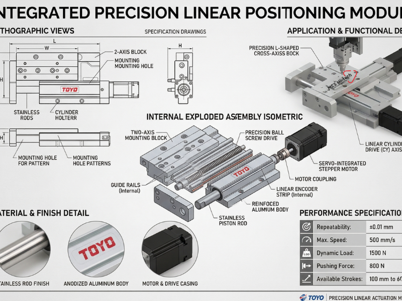 Giới thiệu về Servo Cylinder Toyo
