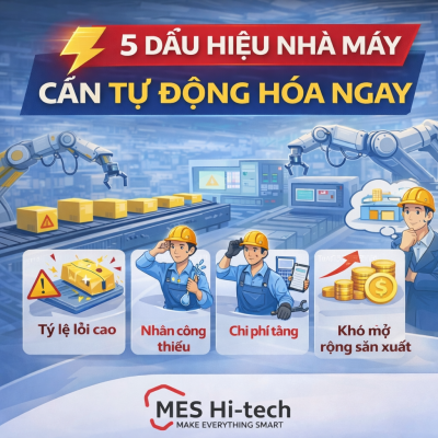 5 dấu hiệu cần tự động hóa gấp