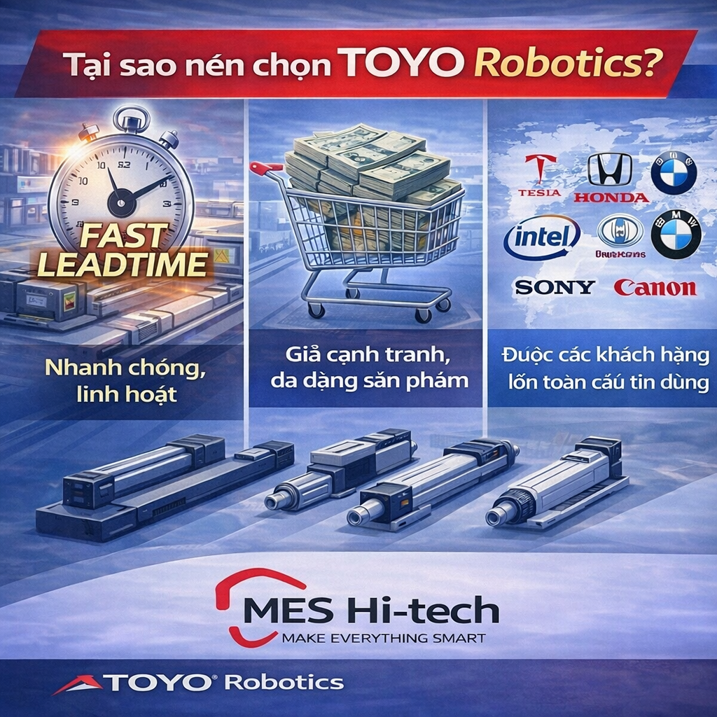 Tại sao chọn TOYO Robotics?