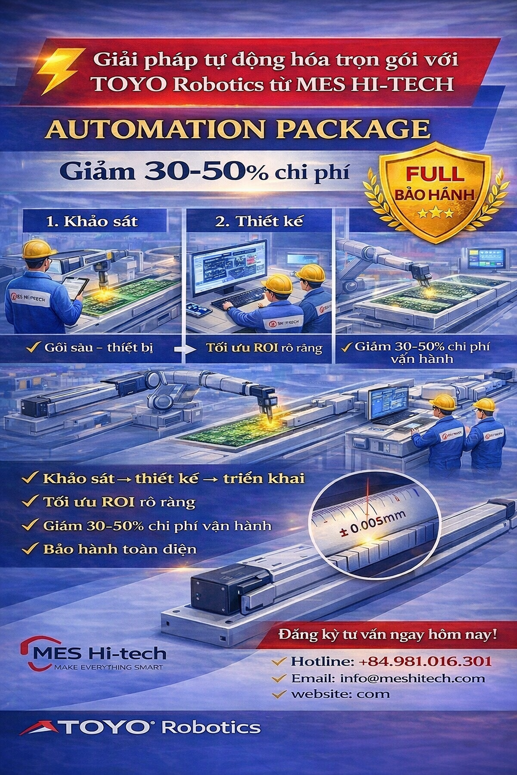Automated solution with TOYO Robotics