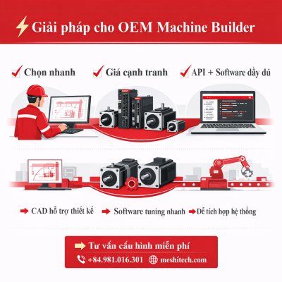 OEM machine builder solutions infographic