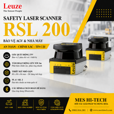 Safety laser scanner product advertisement
