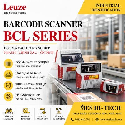 Barcodes in industrial automation solutions