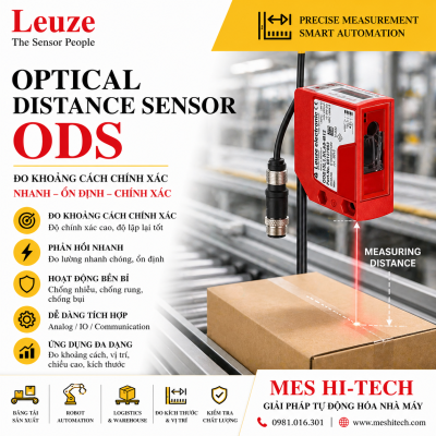 Leuze optical distance sensor advertisement