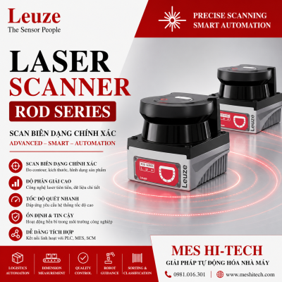 Leuze laser scanners - precision and automation