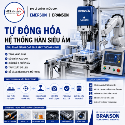 Tự động hóa ứng dụng hàn siêu âm