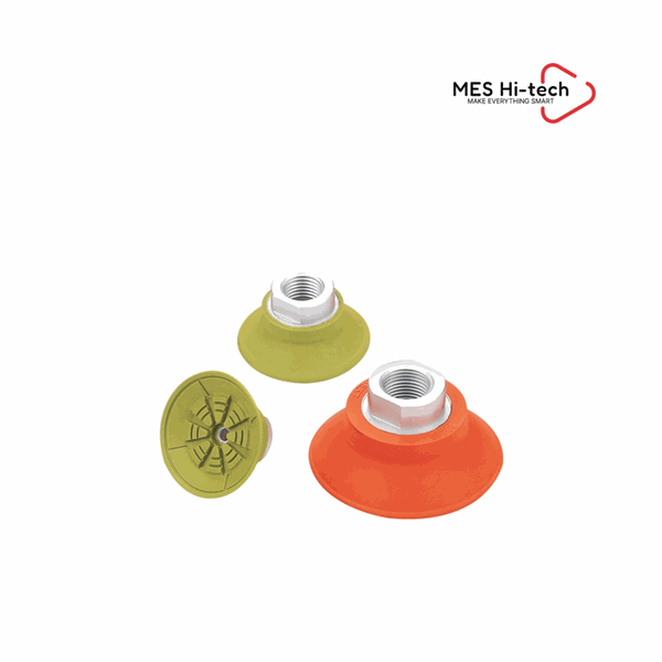 Airbest SFF – giác hút phẳng cho tấm kim loại, lực kéo tách 45–660 N, đường kính cốc 30–125 mm