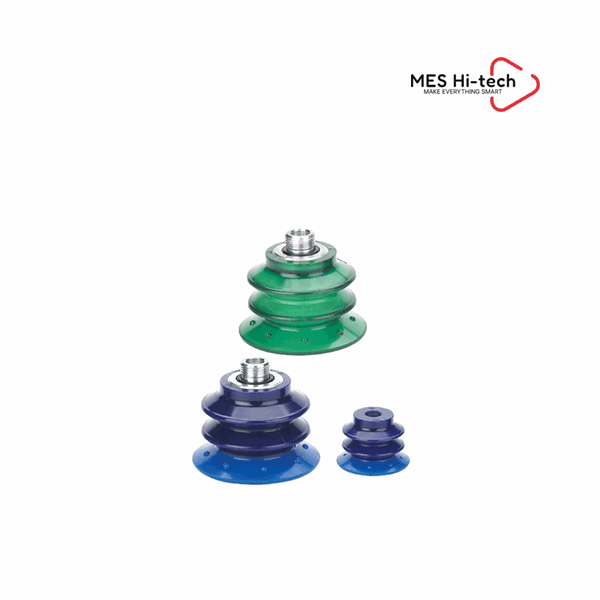 Airbest SXP – giác hút xếp ly PU, lực bóc 14–173 N, thể tích trong 2–55 cm³