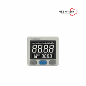 Airbest ZPDE – công tắc áp suất số -100~100 kPa, LED 4 chữ số, đáp ứng ≤2,5 ms