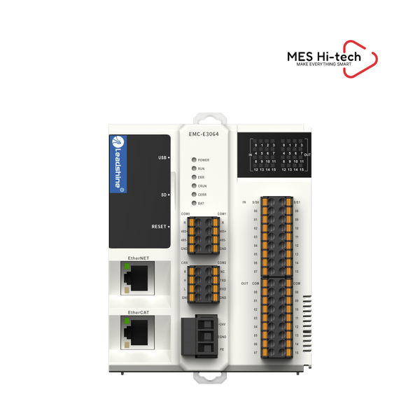 Bộ điều khiển chuyển động Leadshine EMC-E3000 – Bộ Điều Khiển Nhúng EtherCAT Điểm-Điểm Tầm Trung Tới 64 Trục